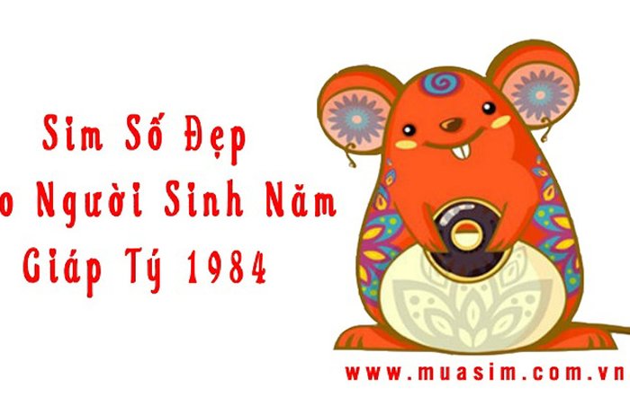 Mở kho sim số đẹp hợp tuổi 1984 cho người sinh Giáp Tý 