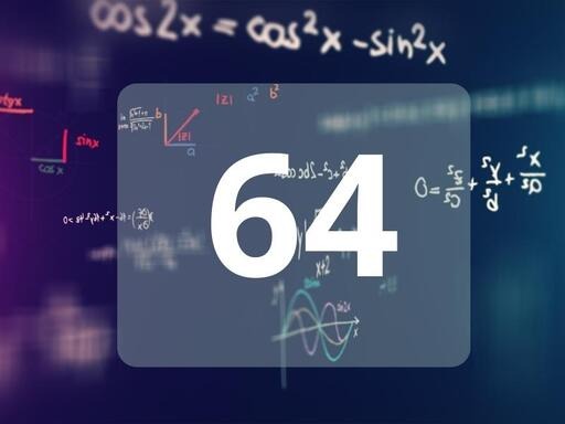 so 64 la gi trong toan hoc
