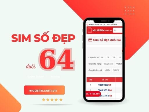 dia chi mua sim so duoi 64 gia re uy tin