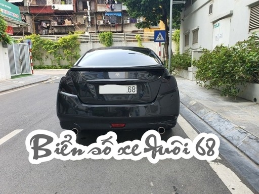 biển số xe đuôi 68 có ý nghĩa gì